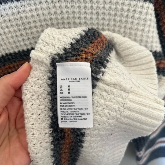 American Eagle Outfitters Multicolor Knit Sweater - Picture 4 of 5